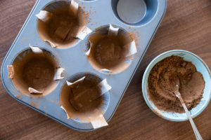 Mini chocolate cake