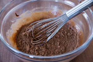 Mini chocolate cake