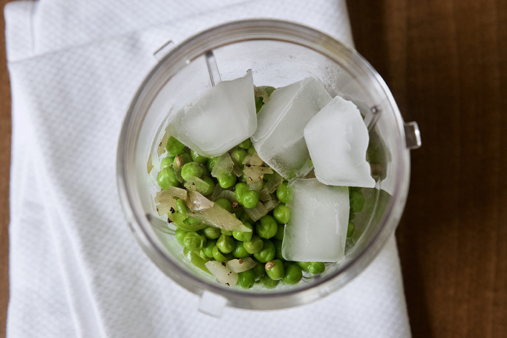 spicy peas cream