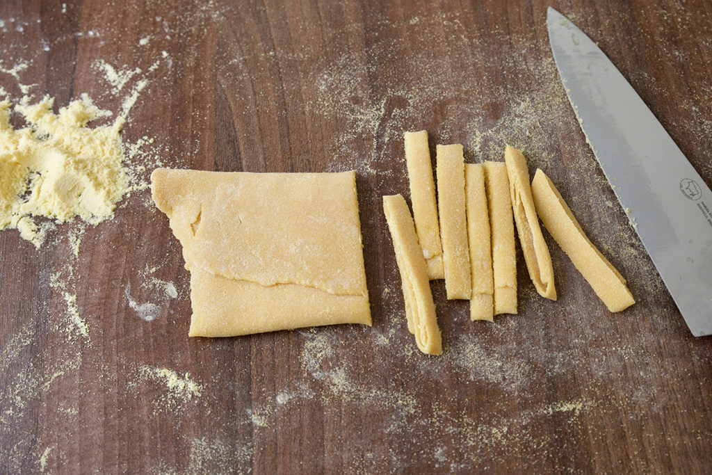 tagliatelle farina di ceci