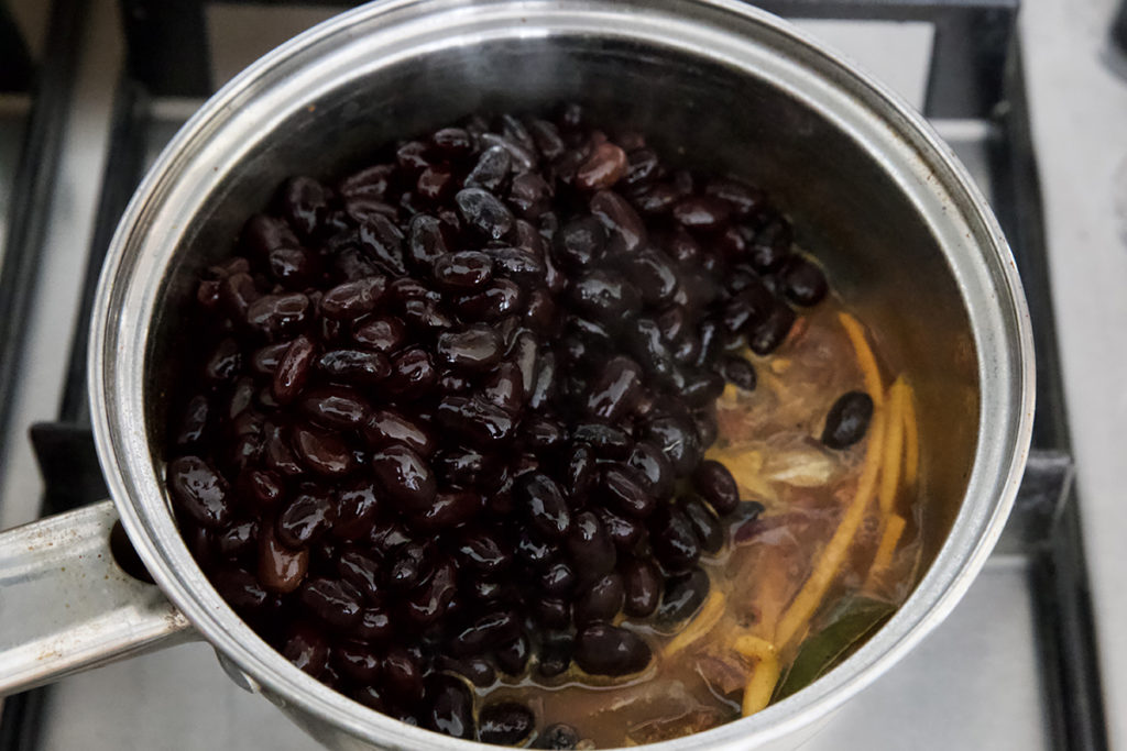 tacos with black beans