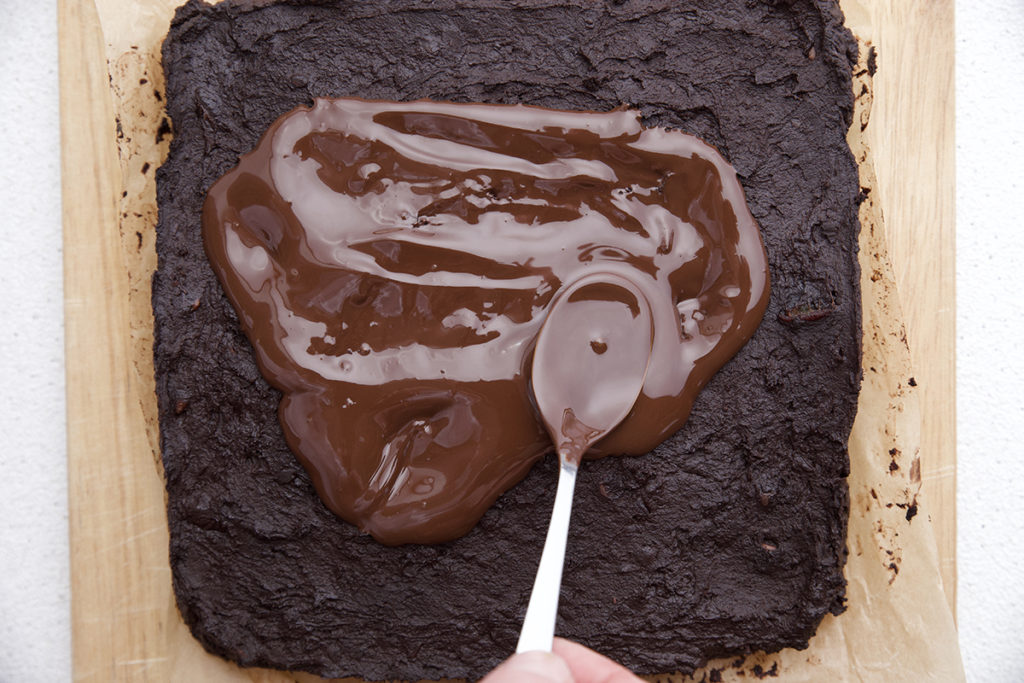 no-bake brownie