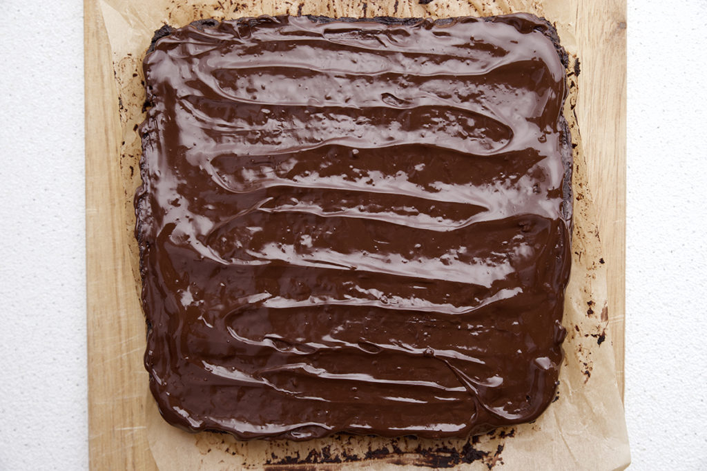 no-bake brownie