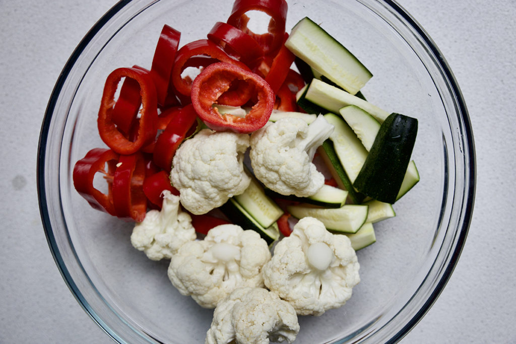 veg tray bake