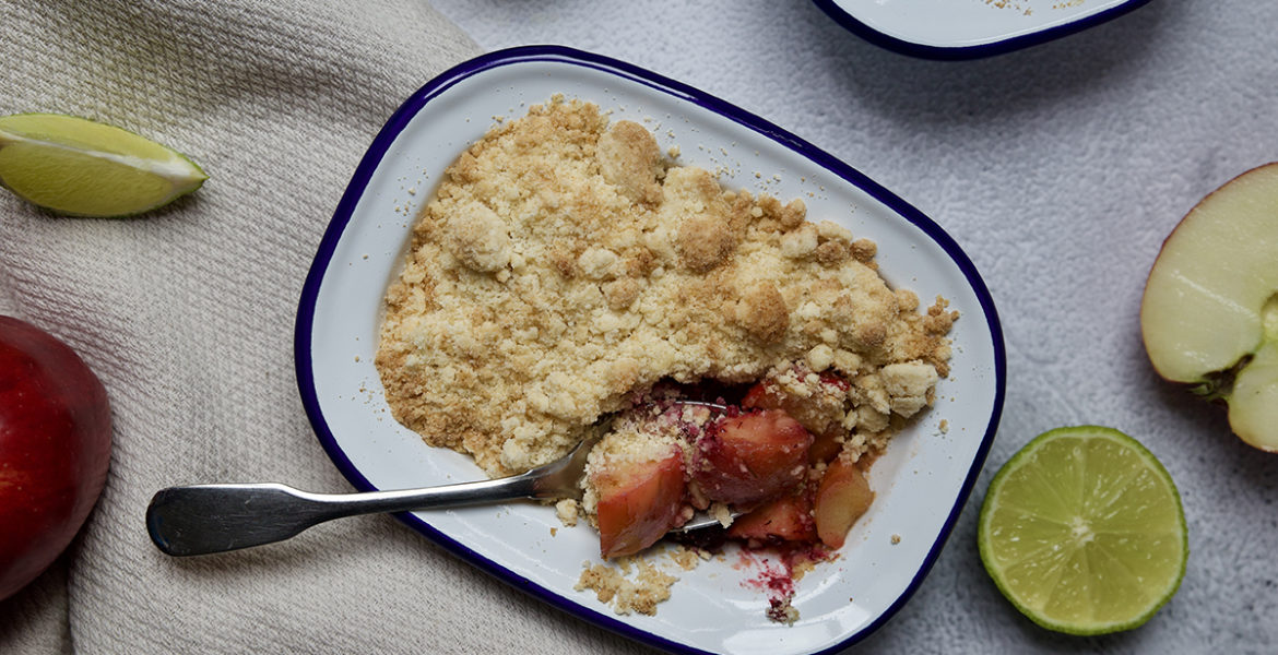 fruit crumble