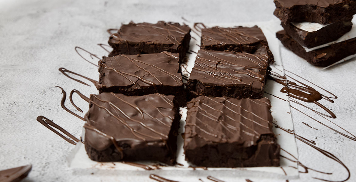 no-bake brownie