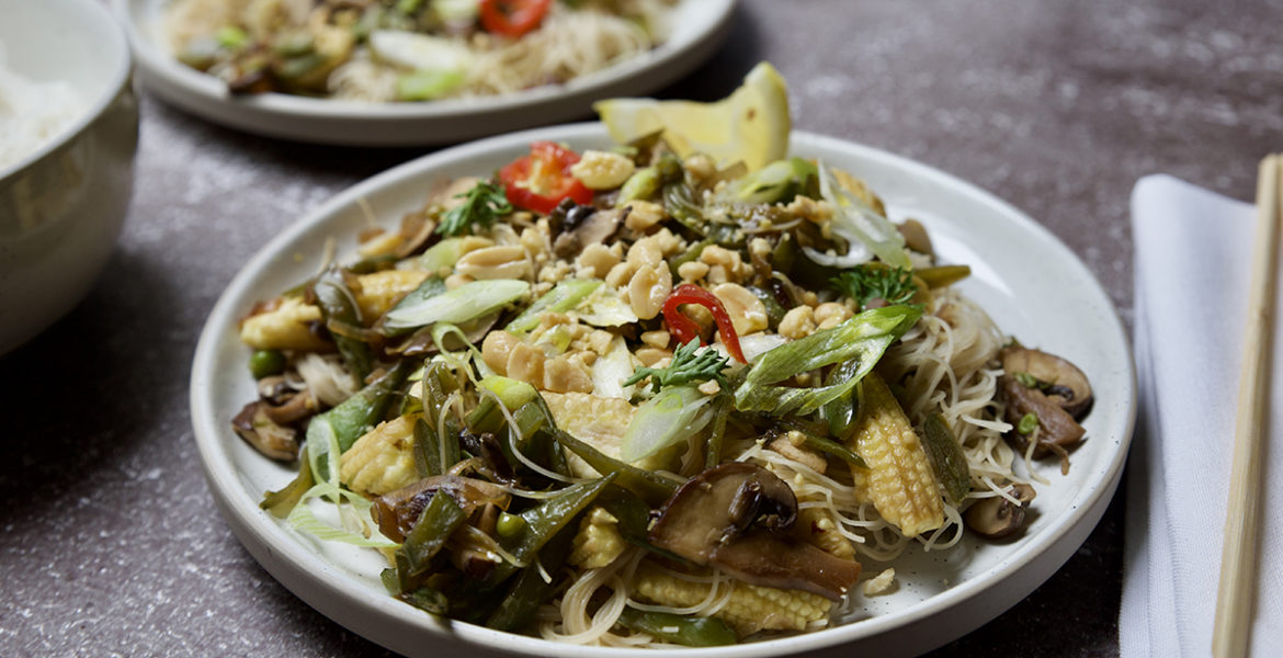 Rice Noodle salad