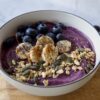 Breakfast smoothie bowl